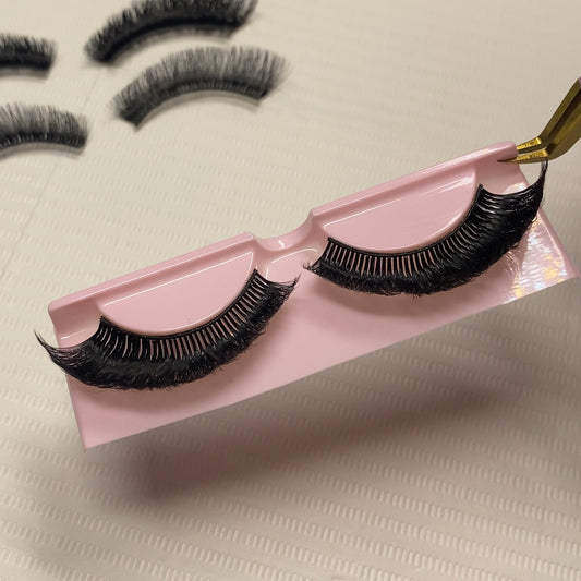 handmade russian volume strip lashes