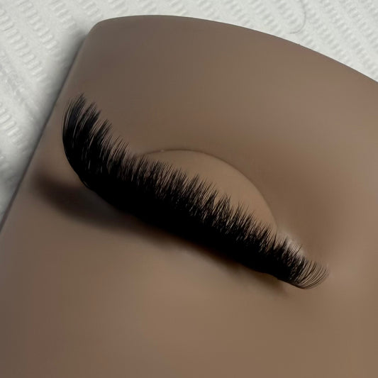 handmade mega swoop strip lashes (optional base)